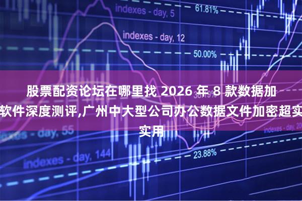 股票配资论坛在哪里找 2026 年 8 款数据加密软件深度测评,广州中大型公司办公数据文件加密超实用
